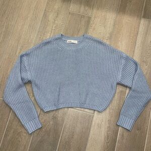 Elodie Blue Knit Sweater